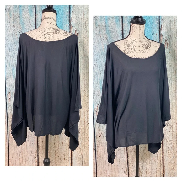 CIA MARITIMA NWT Navy Batwing Beach Cover-Up - Picture 3 of 11